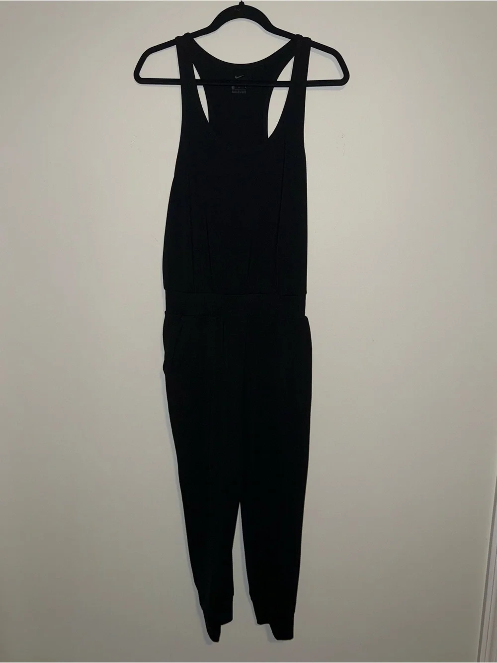 Nike Black Dri-FIT Sleeveless Jumpsuit